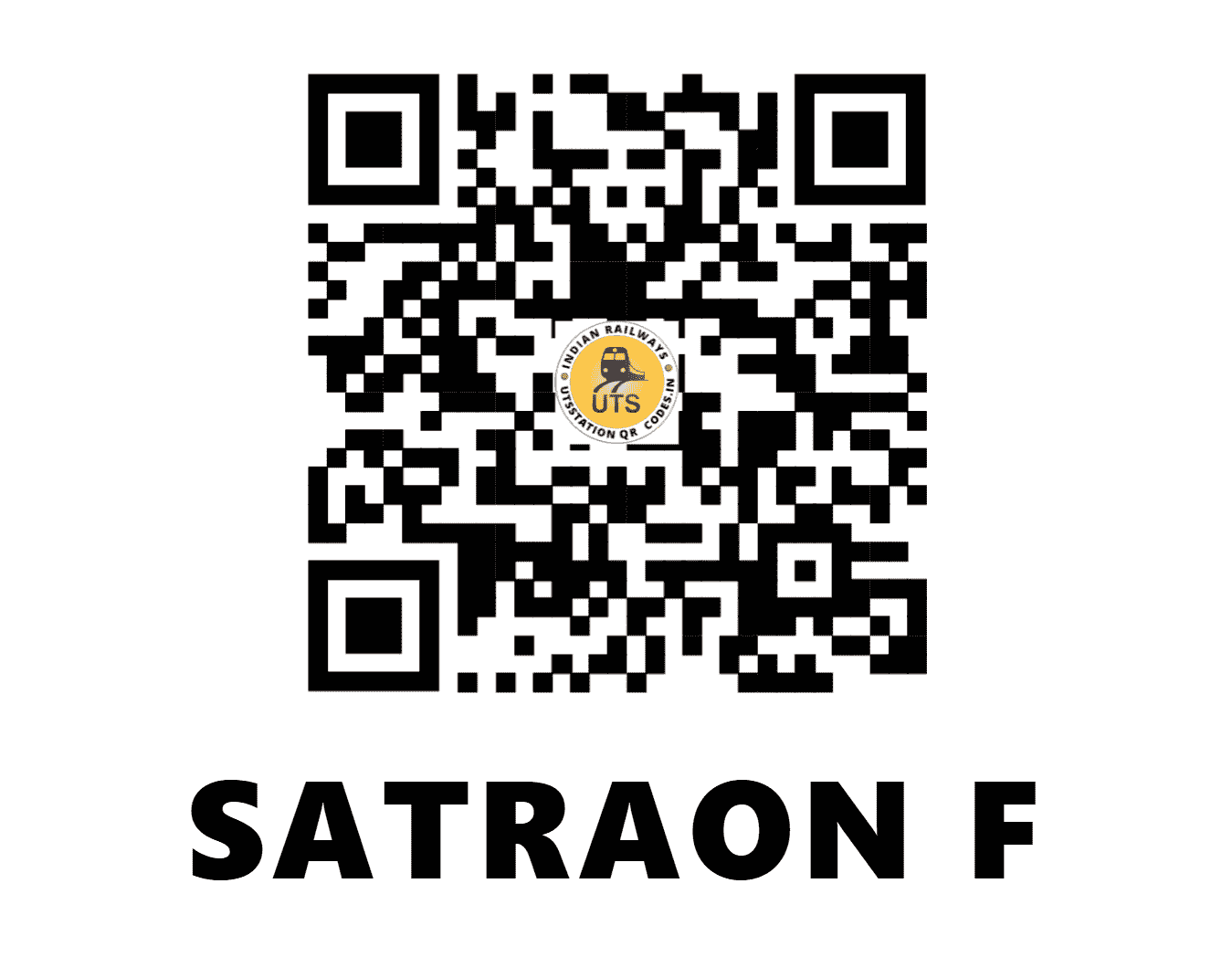 UTS QR Code for SATRAON F - STZ (NE - UTTAR PRADESH)